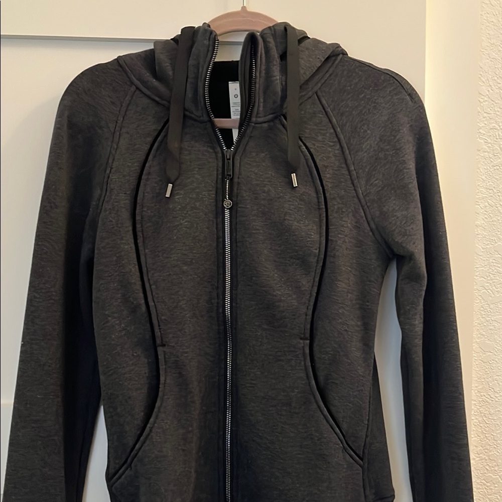 Women's Gray Hoodie Jacket